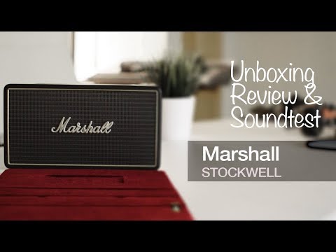 Marshall Stockwell Portable Bluetooth Speaker - Soundtest and Review